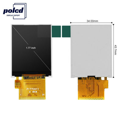 Bảng điều khiển cảm ứng LCD Polcd RGB 24 Bit 1.77 Tft 128 * 160 ST7262 300 Nit