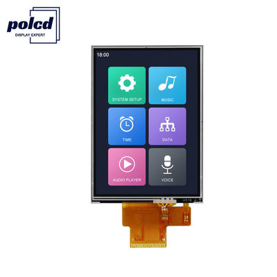 Polcd 240X320 2,8 inch Tft Touch Shield Màn hình cảm ứng điện trở RoHS TFT