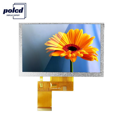 Màn hình Polcd RoHS TFT IPS Màn hình cảm ứng 300 Nit 5 inch